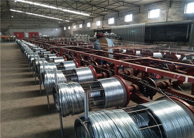 Automatic Wire Galvanizing Line Customized Voltage For Construction Binding Wire